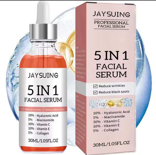 5-in-1 Anti-Aging Facial Serum mit Vitamin C